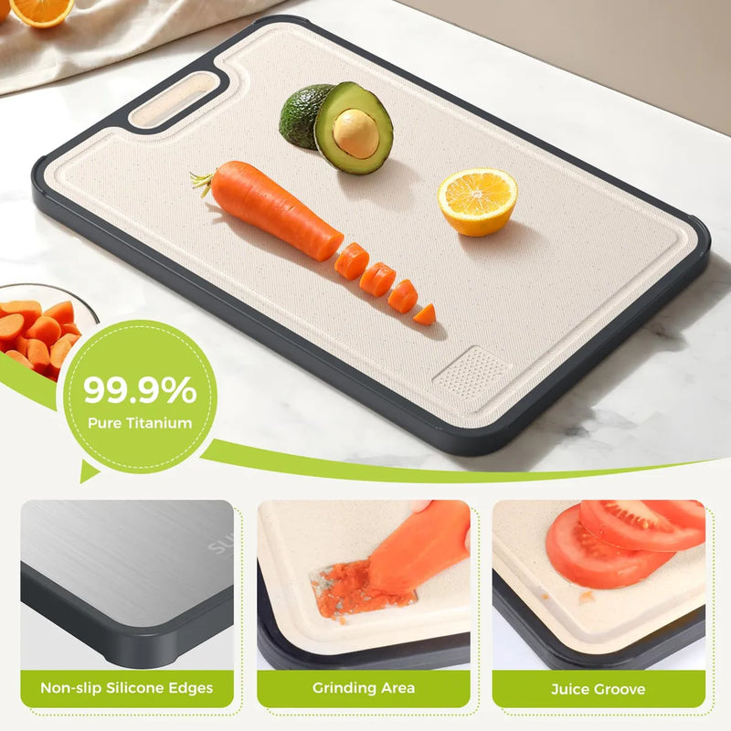 Tablas De Cortar De Titanio Para Cocina, Tabla De Cortar De