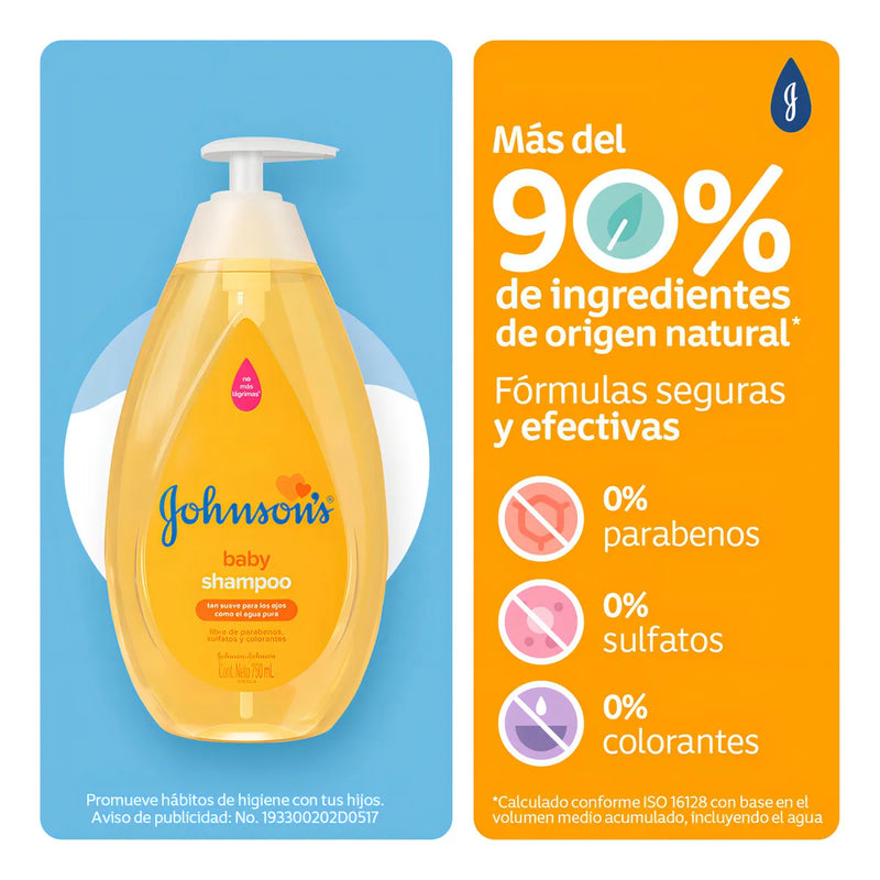 Shampoo Beby Johnson's 750mL