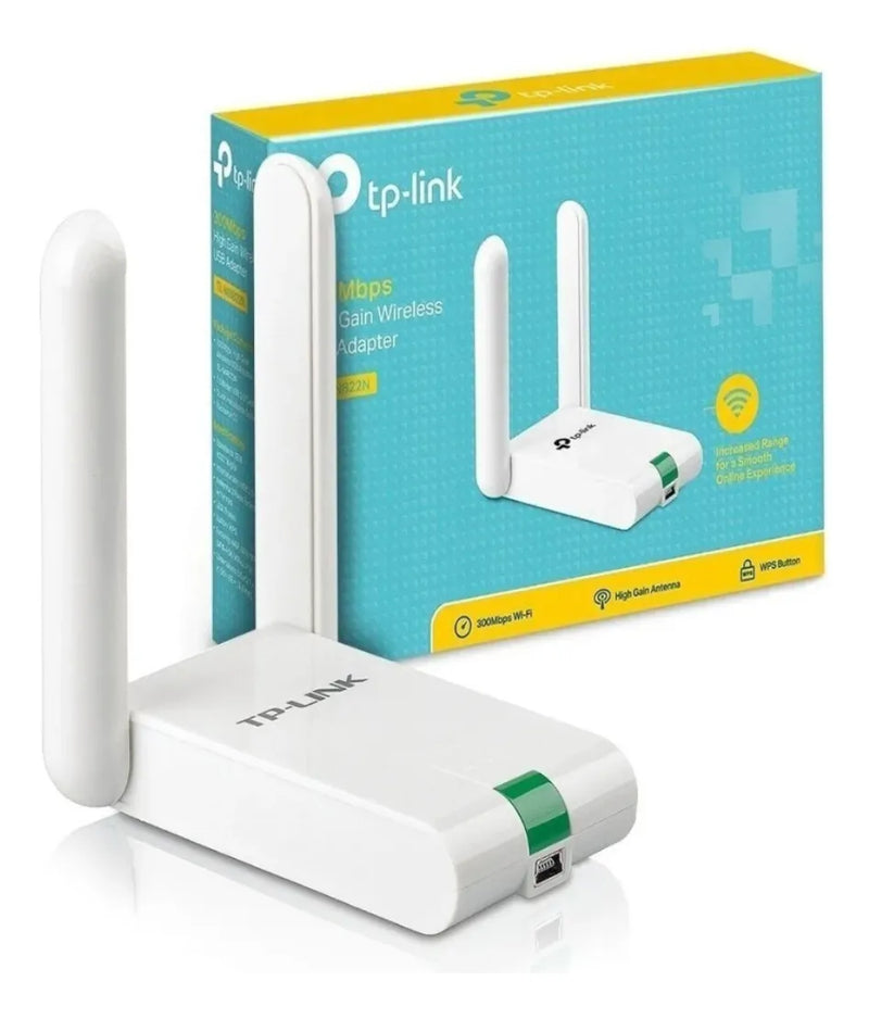Adaptador De Red Rompemuros Usb Wifi Alta Potencia 300mbps T