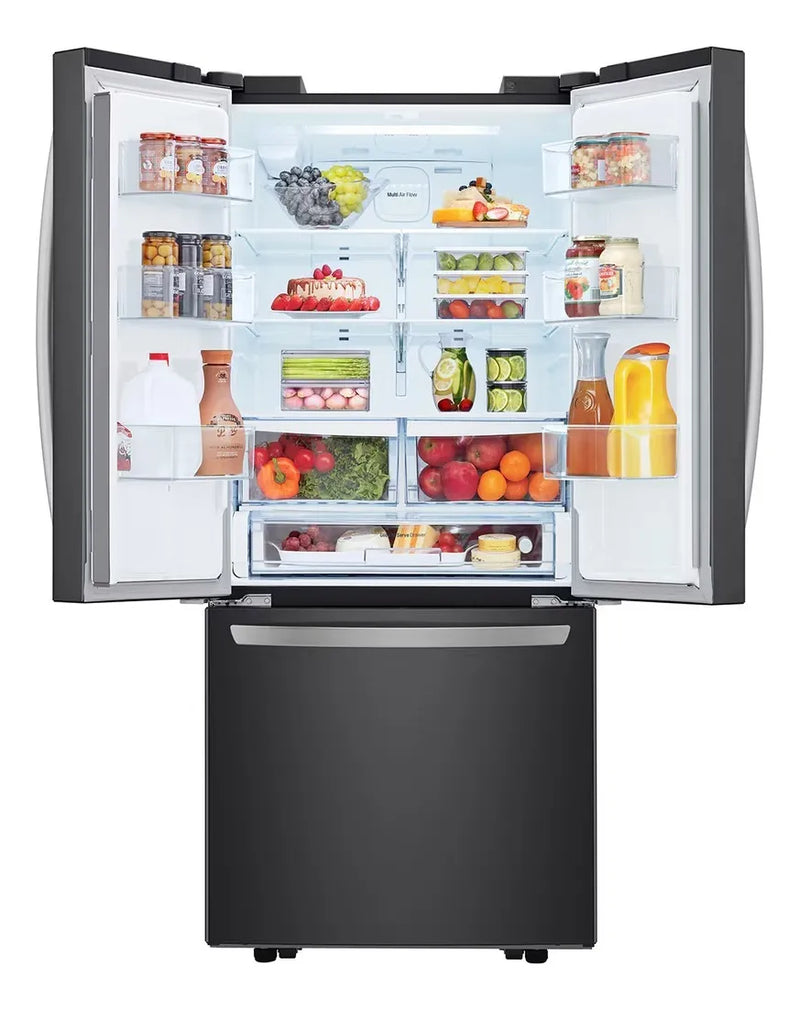 Nevecón Lg French Door Smart Inverter 618 L Fabricador Hielo Negro