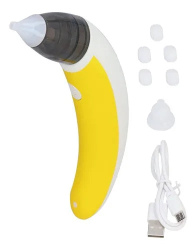 Aspirador Nasal Eléctrico Saca Moco Bebe Aspirador Nasal Niñ Amarillo