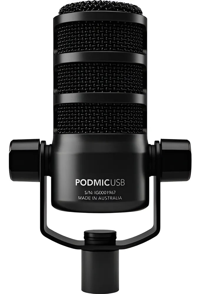 Rode Microfono Podmic Usb Dynamic Broadcast Microphone Color Negro
