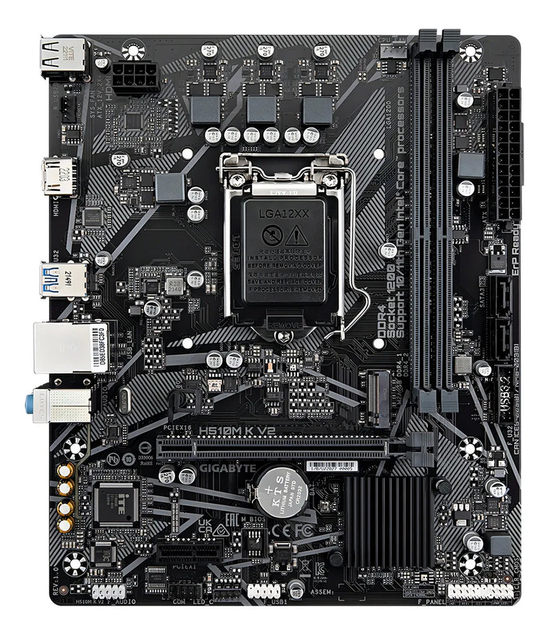 Motherboard Gigabyte H510m K V2 Ddr4 Socket 1200 Intel Nnet