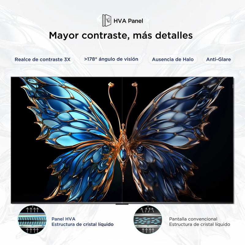 Televisión TCL 43" 43V6C 4k-uhd - Smart TV Google