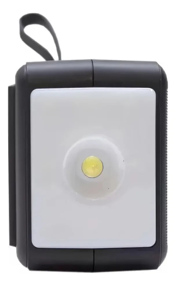 Radio Parlante Bluetooth Recargable Panel Solar Linterna Usb Diseño