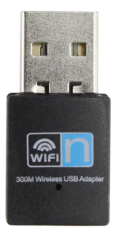 Tarjeta De Red Wifi Adaptador Usb Inalámbrico 300m Wd-3505b