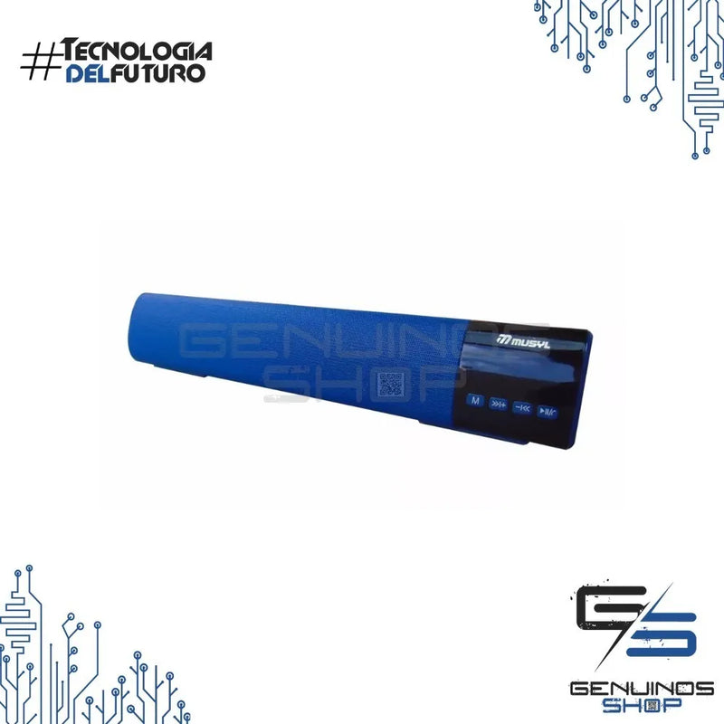 Barra Sonido Bluetooth Led 10w Usb, Fm, Sd 40cm Pantalla Color Segun Disponibilidad