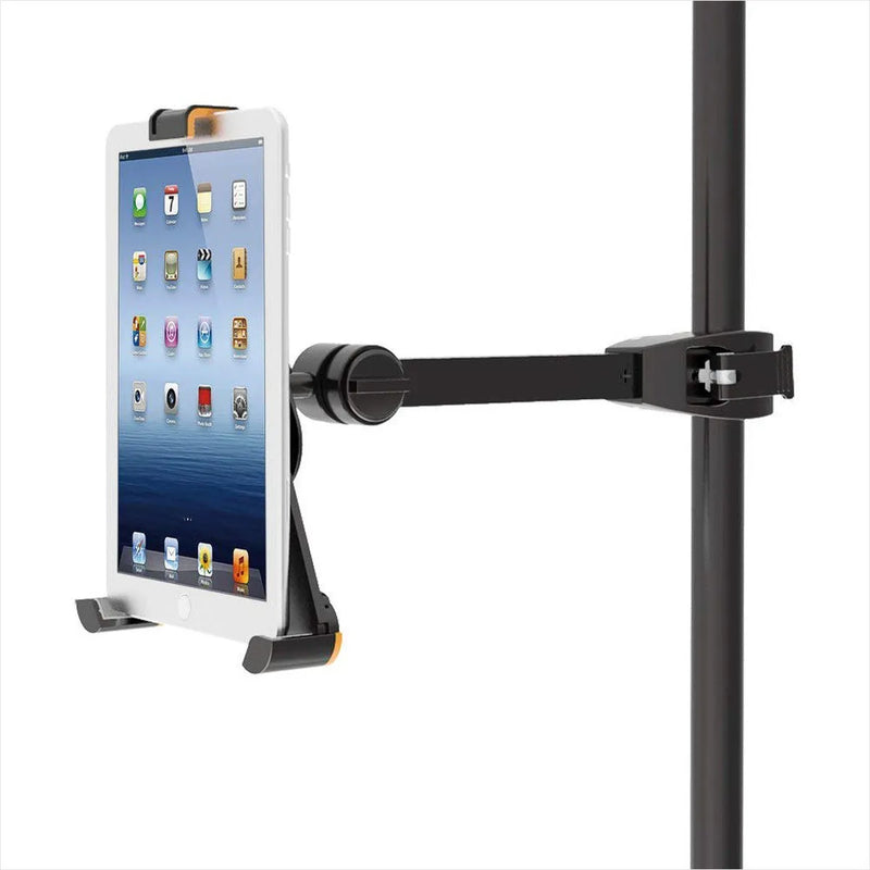 Soporte Holder Tablet iPad Pedestal De Micrófono 8.9 A 10.4 Color Negro