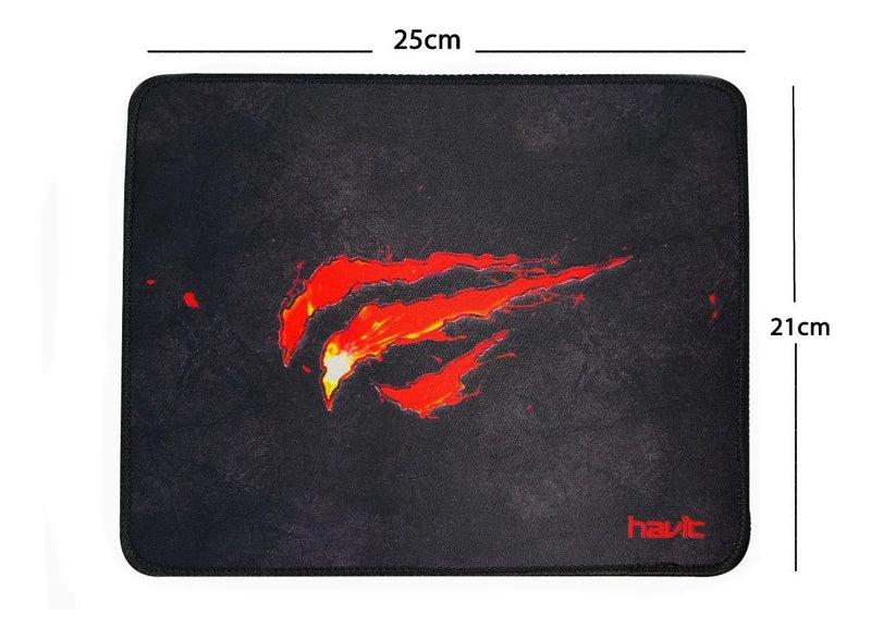 Mouse Pad Gamer Havit Hv-mp837 De Tela S 21cm X 25cm X 2mm