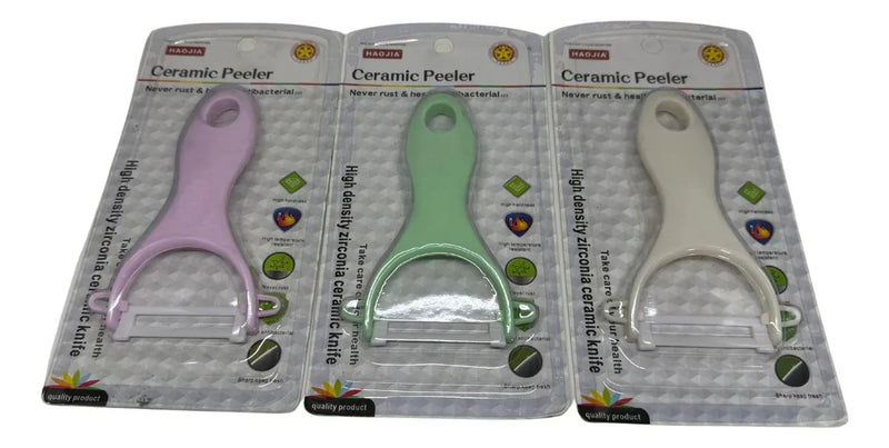 Pelador Manual Vertical Super Liviano Fruta Y Verdura Papas Multicolor