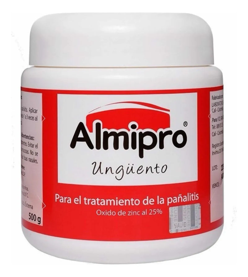 2 Cremas Antipañalitis Almipro 500g
