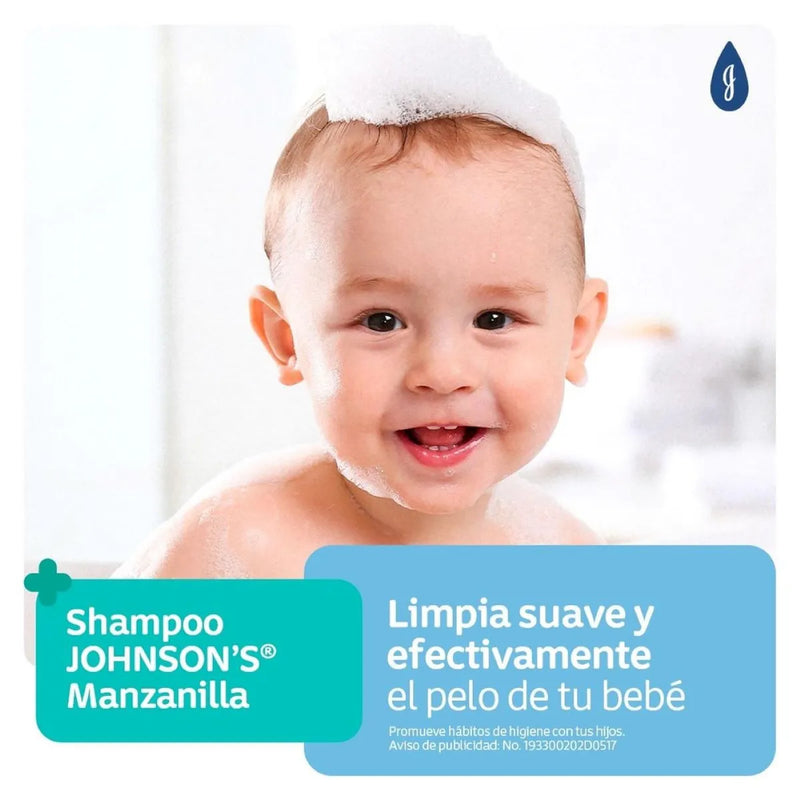 Shampoo Bebé Johnson's Manzanil