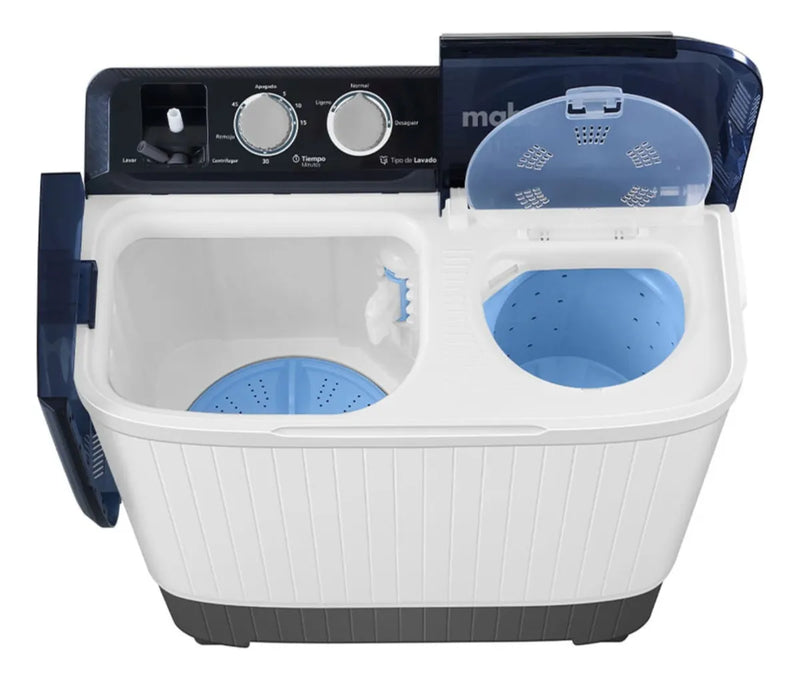 Lavadora Semiautomática Mabe 11kg Blanca Lmd1123hbab0 Blanco
