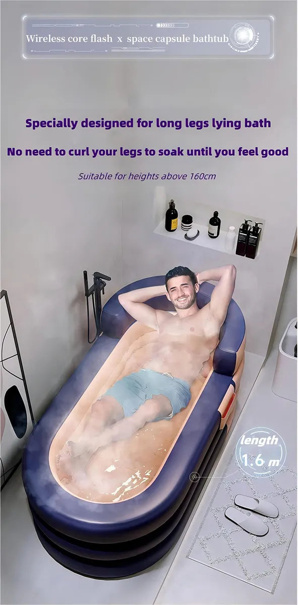 Relaxa Tu Mente Y Cuerpo Con Nuestra Banera Inflable Electri