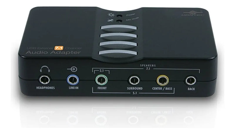 Vantec Nba-200u Adaptador De Audio Externo Usb De 7.1 Canale