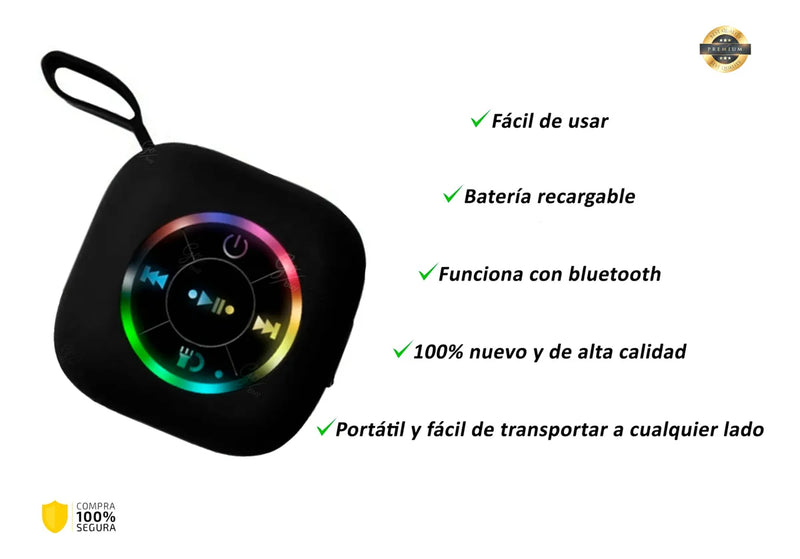 Altavoz Mini Bocina Para Musica Contestar Llamadas Celular Disponible
