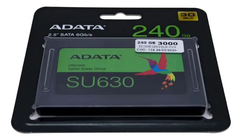 Disco Duro Ssd 240 Gb Adata Negro