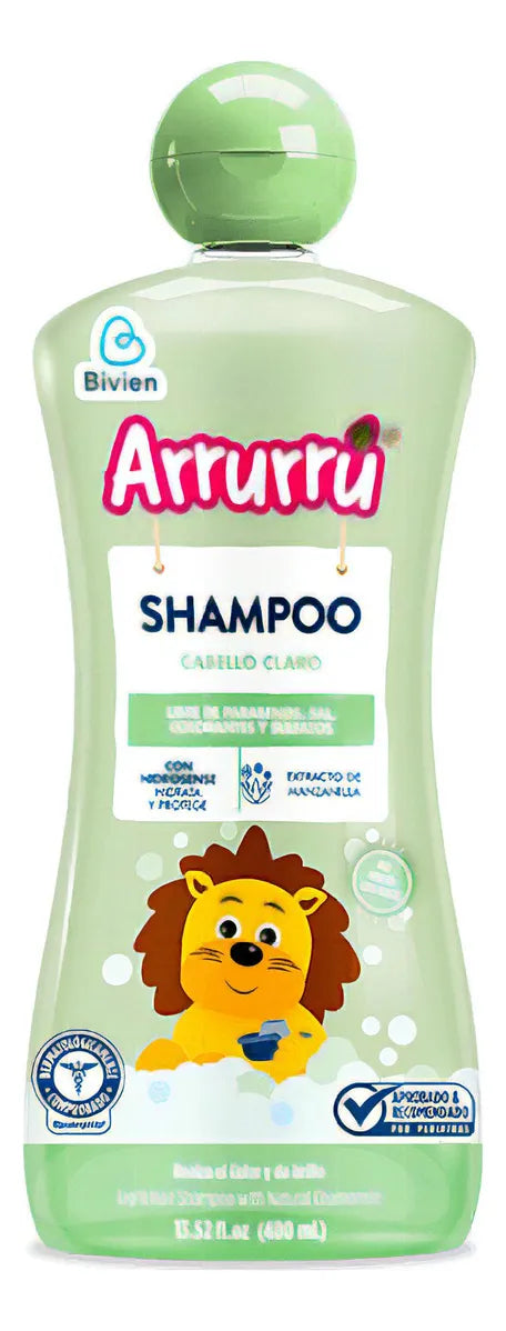 Shampoo Arrurrú Manzanilla