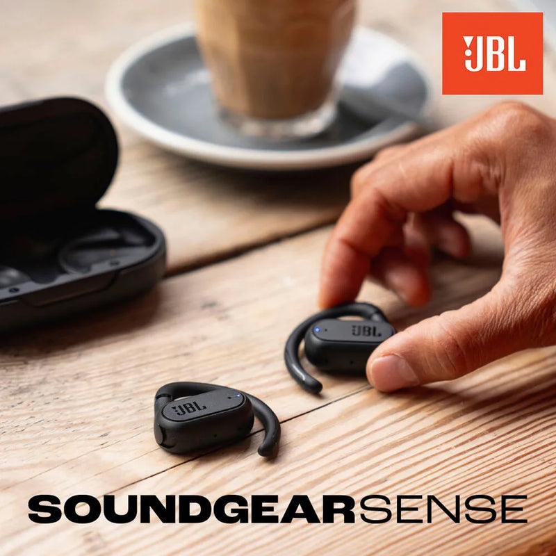 Jbl Soundgear Sense Audifonos Blutooth Color Negro Luz Azul