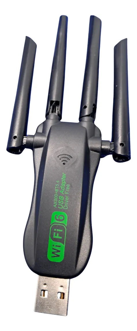 Icaning Ax900 Wifi 6 Adaptador Usb Bt Gigabit 4 Antenas