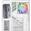 Chasis Gamer Xyz Qubex White | Argb | Atx | 4 Fans | Type C Blanco