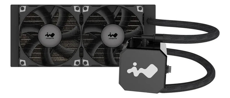 Enfrimiento Liquido Cpu Inwin Aio Sr24 2x 120mm Rgb Negr /vc