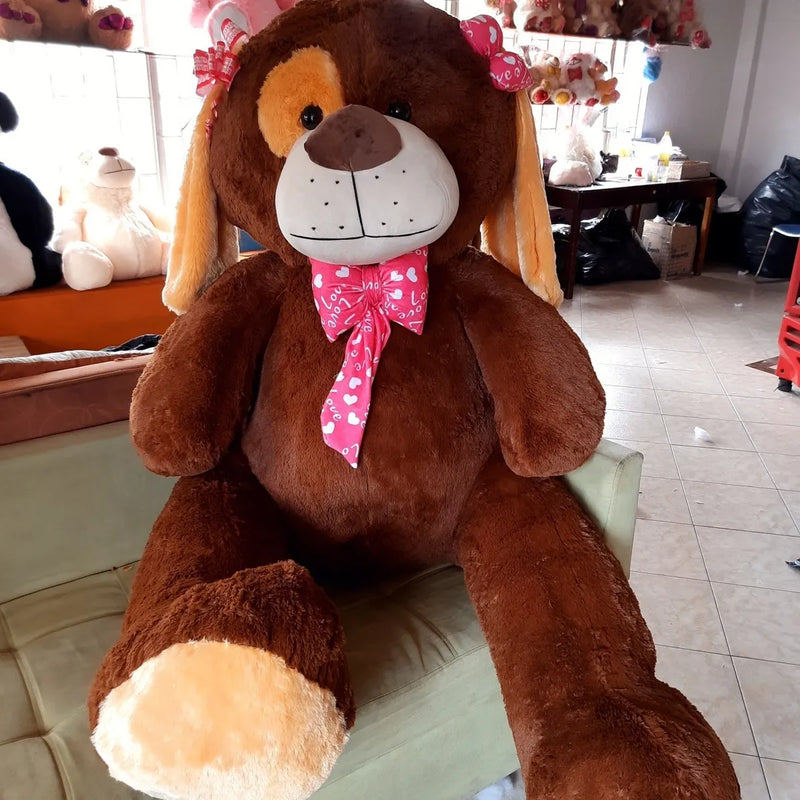 Perro Gigante De 2 Metros + Envio+ Perfumado + Moño Regalo