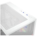 Chasis Gamer Xyz Qubex White | Argb | Atx | 4 Fans | Type C Blanco