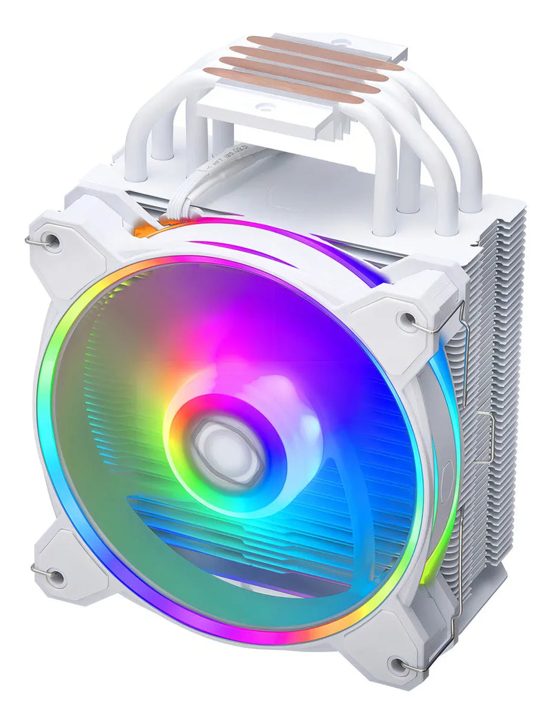 Cooler Cpu Cooler Master Hyper 212 Halo Blanco 1700 Am5 P Led Argb