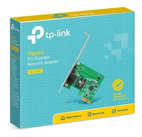 Adaptador Tarjeta Tg-3468 Pci Express Gigabit Rj45 Tp-link