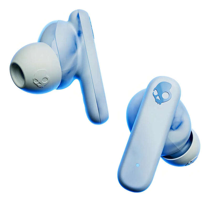 Audifonos Skullcandy Ecobuds Tw In Ear Glacier Color Celeste Luz Agua