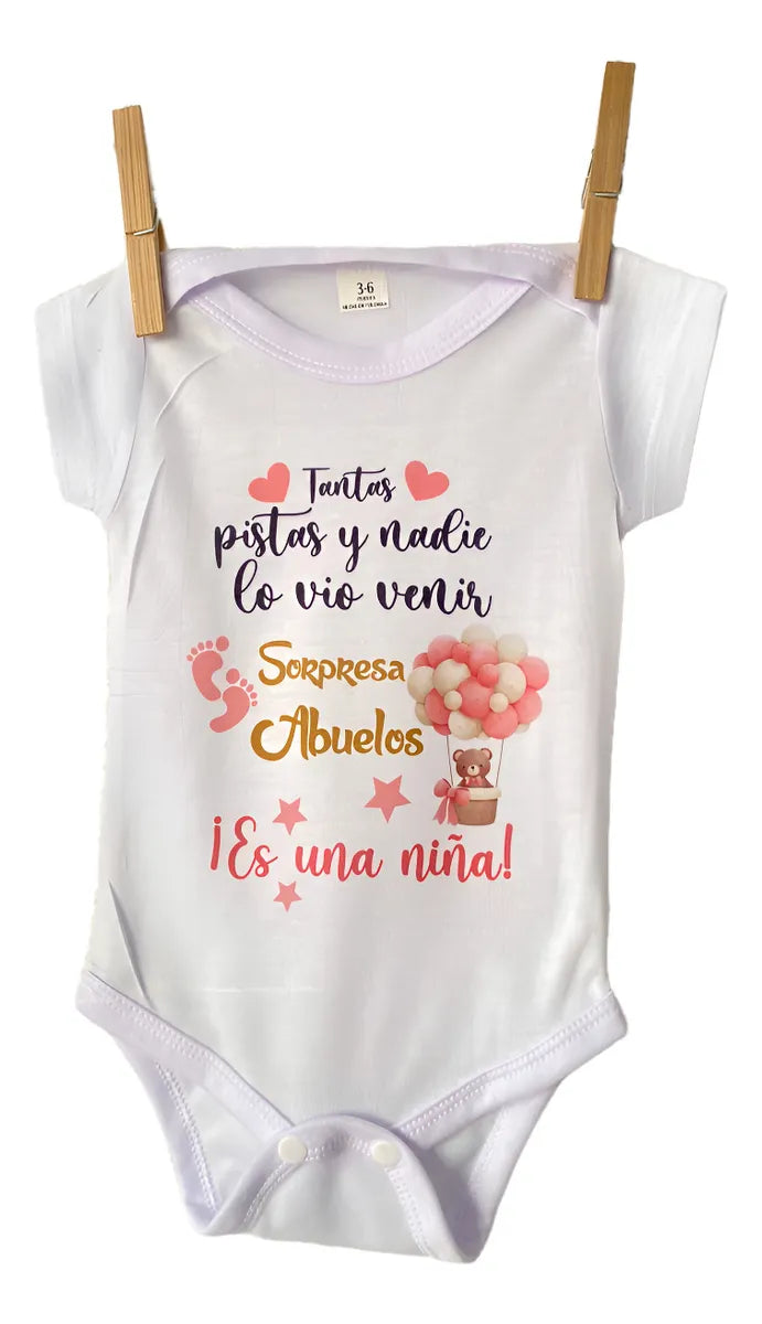 Body Personalizado Blanco Todas Las Tallas Disponible