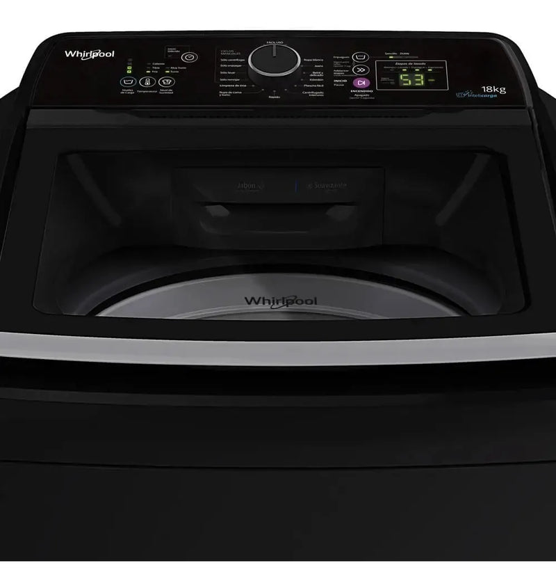 Lavadora Whirlpool Automatica De 18 Kilos Gris Wwg18bshla