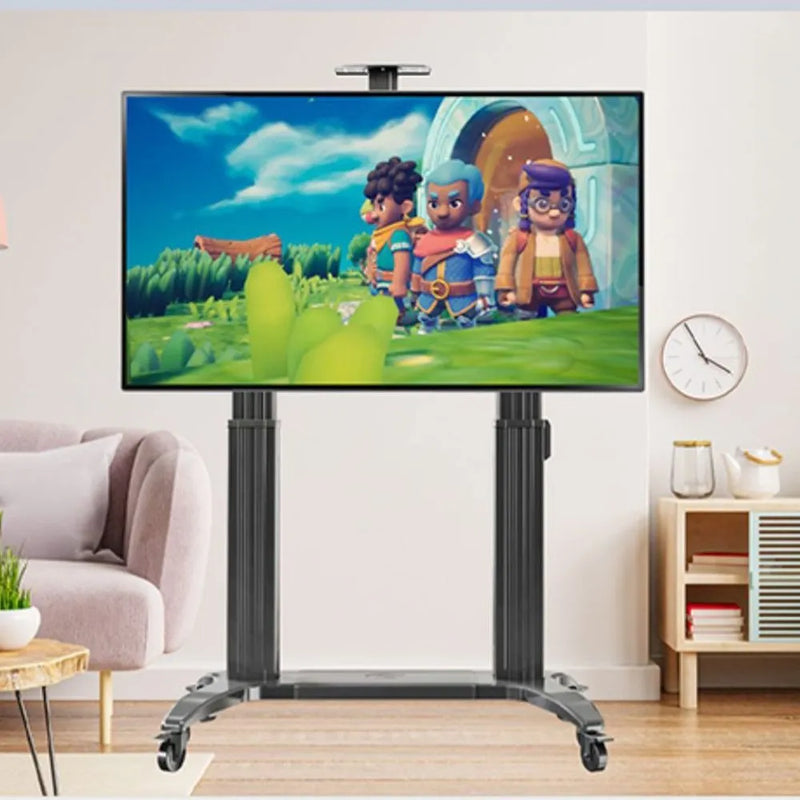 Soporte Tv Movil Motorizado Nb North Bayou Tw 100 60 A 100 Color Blanco