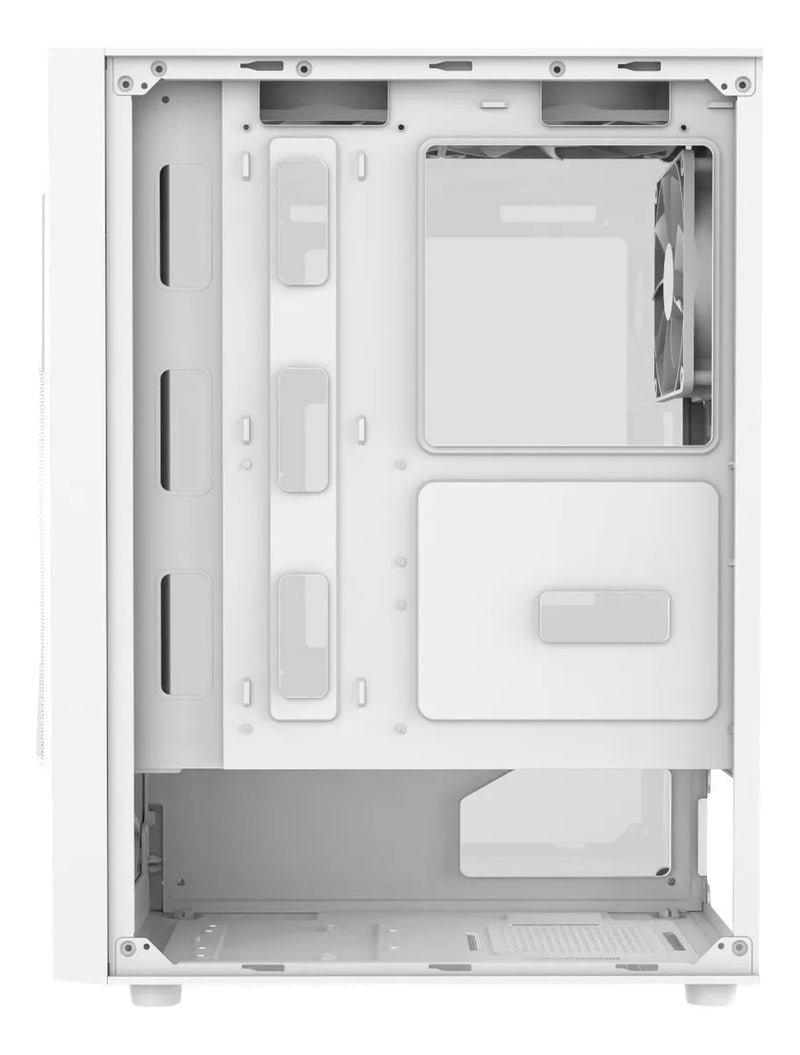 Gabinete Gamer Iceberg Flow D Blanca Argb 4 Ventiladores Blanco