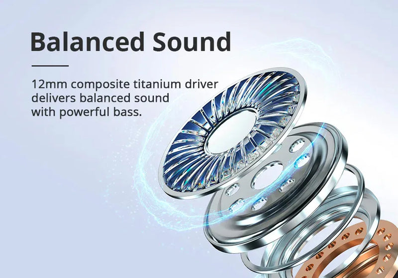 Audífonos Tronsmart Sounfii R4 Bluetooth 5.3 Audio 26 Horas Color Beige Luz Blanco