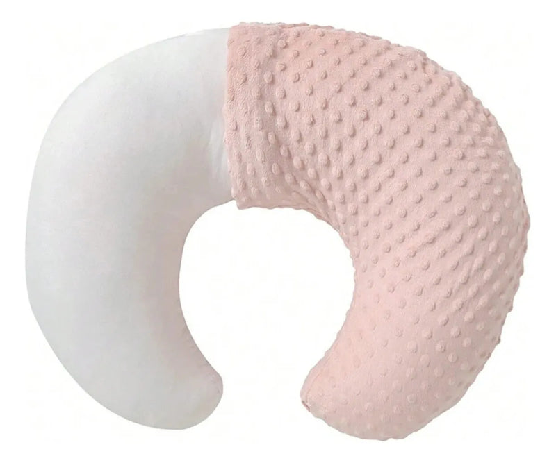 Almohada Cojin Materno De Lactancia Multiusos Ergonómico Color Rosa