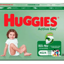 Pañales Huggies Activ Sec4 100u Extra Grande (xg) Sin Género