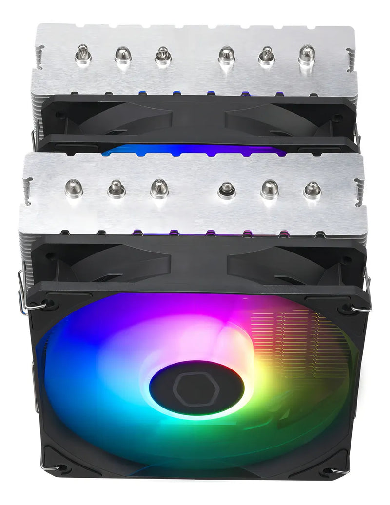 Enfriamiento Cpu Cooler Master Hyper 620s Argb Led Negro/plata