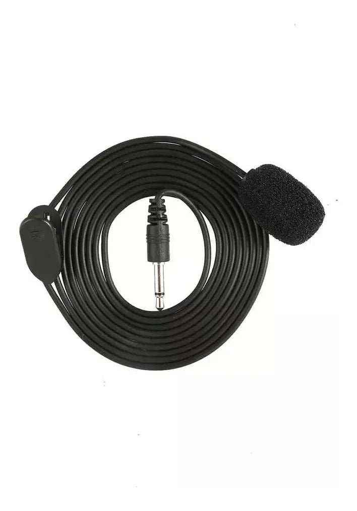 Micrófono De Solapa Anti-ruido Con Clip Para Pc Y Portátil Color Negro