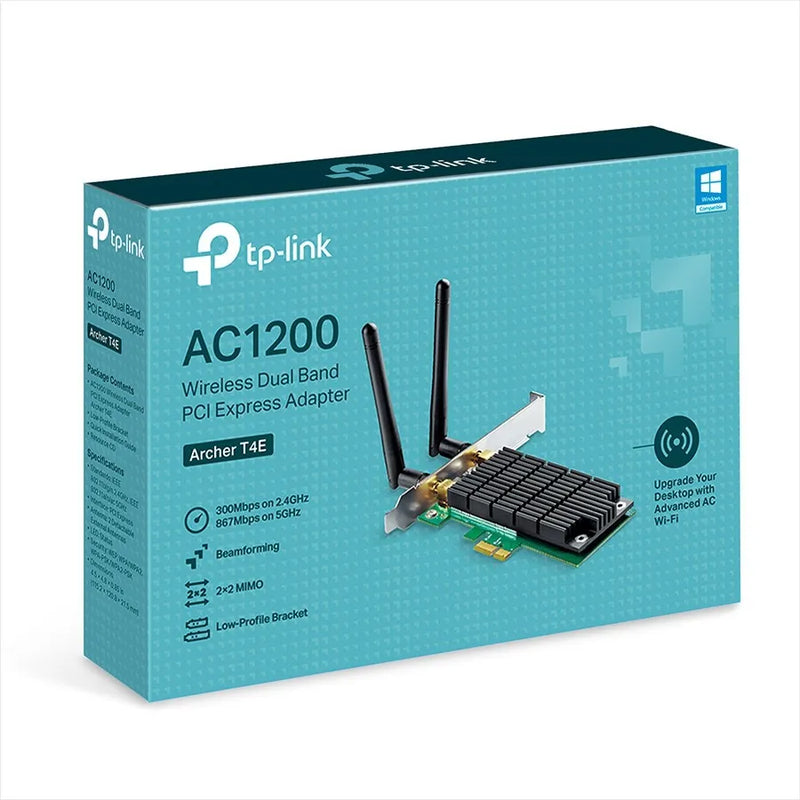 Tarjeta De Red Pci-e Wifi Dualband Ac1200 Tp-link Archer T4e