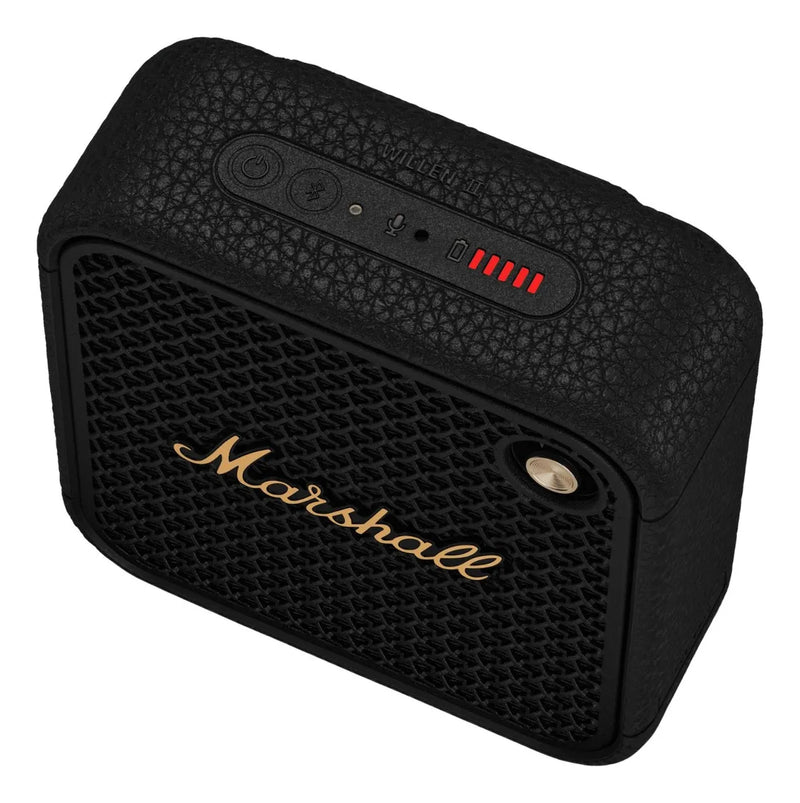Parlante Portátil Marshall Willen Ii Bluetooth Negro Latón Black And Brass / Negro Latón