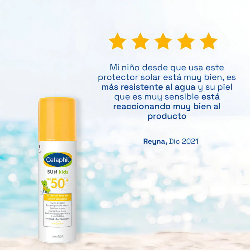 Protector Solar Cetaphil Sun Kids Vitamina E Fps 50 - 150ml