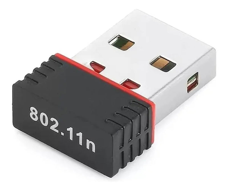 Tarjeta Adaptador Receptor Usb Wifi 150mbps 802.11n Pc