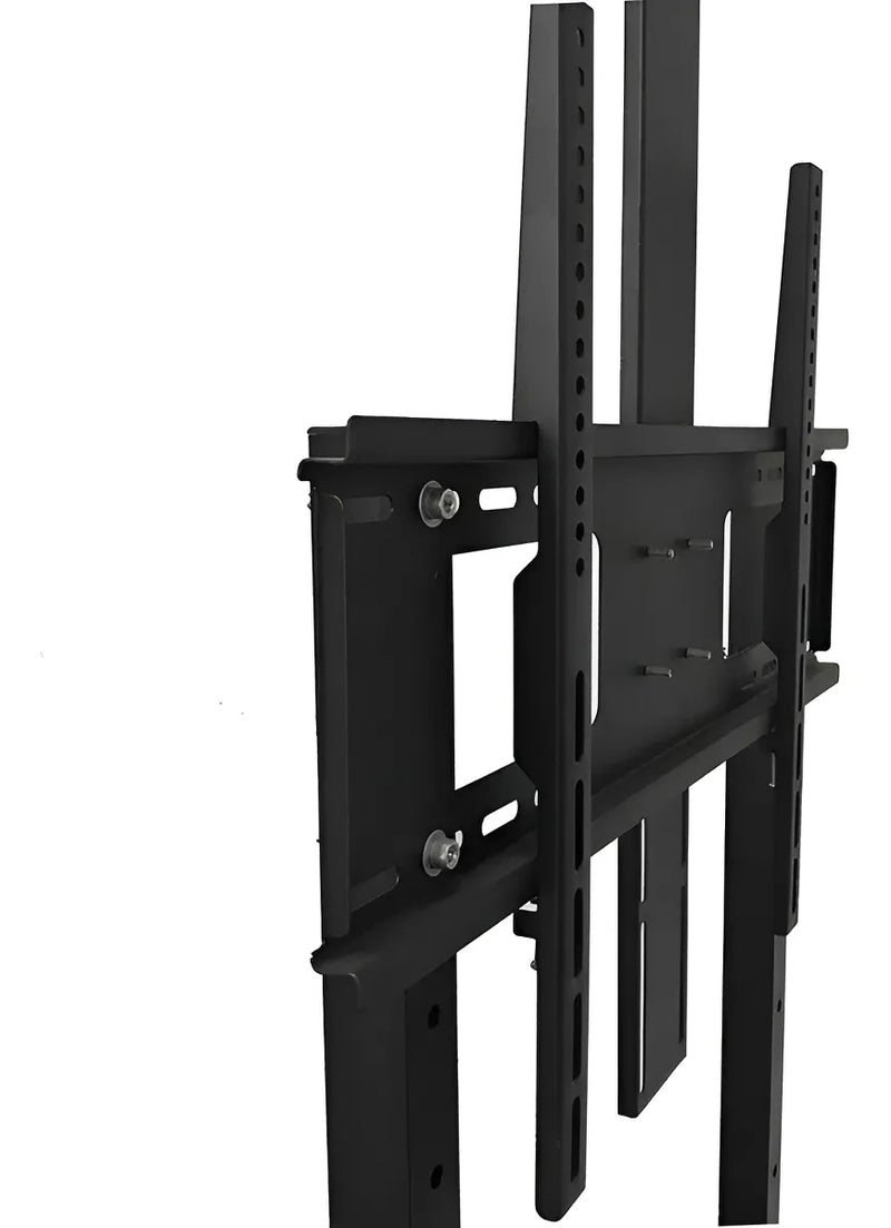 Soporte Pedestal Ruedas 32 A 70/max 50kg Tv Móvil Carrito Color Negro