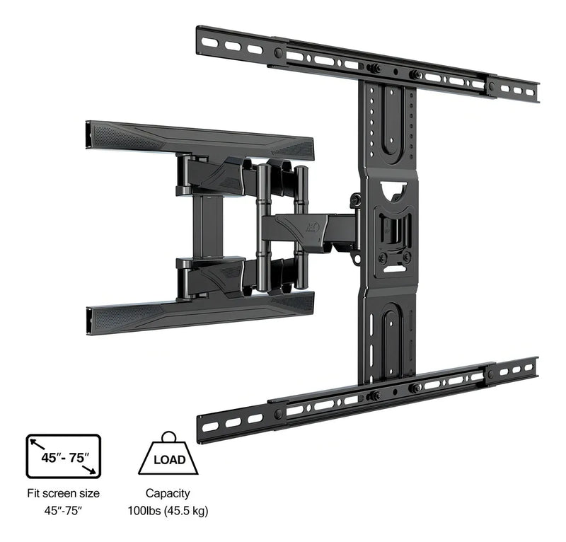 Soporte TV articulado 45 a 75 Md-p6 Color Negro