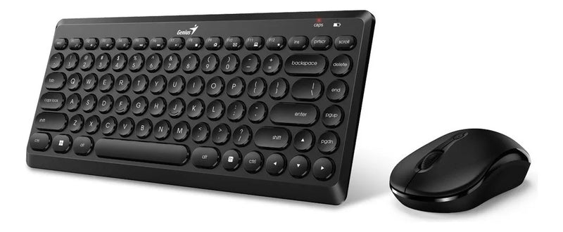 Teclado + Mouse Wireless Genius Luxemate Q8000 Reducido