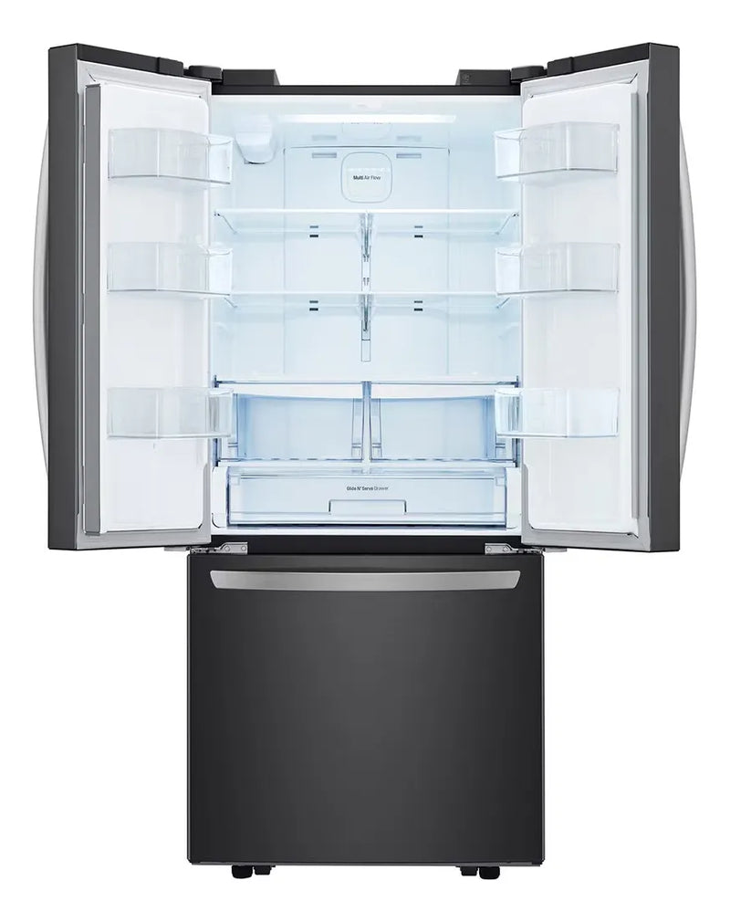 Nevecón Lg French Door Smart Inverter 618 L Fabricador Hielo Negro