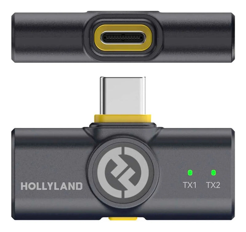 Micrófonos Inalámbricos Hollyland Lark M2 Duo Usb-c Negro