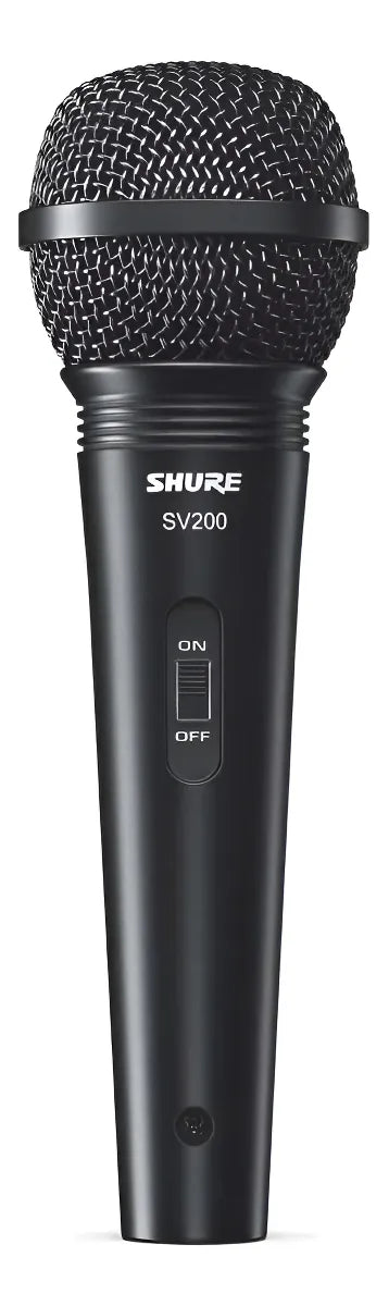 Micrófono Vocal Dinámico Shure Sv200 Color Negro